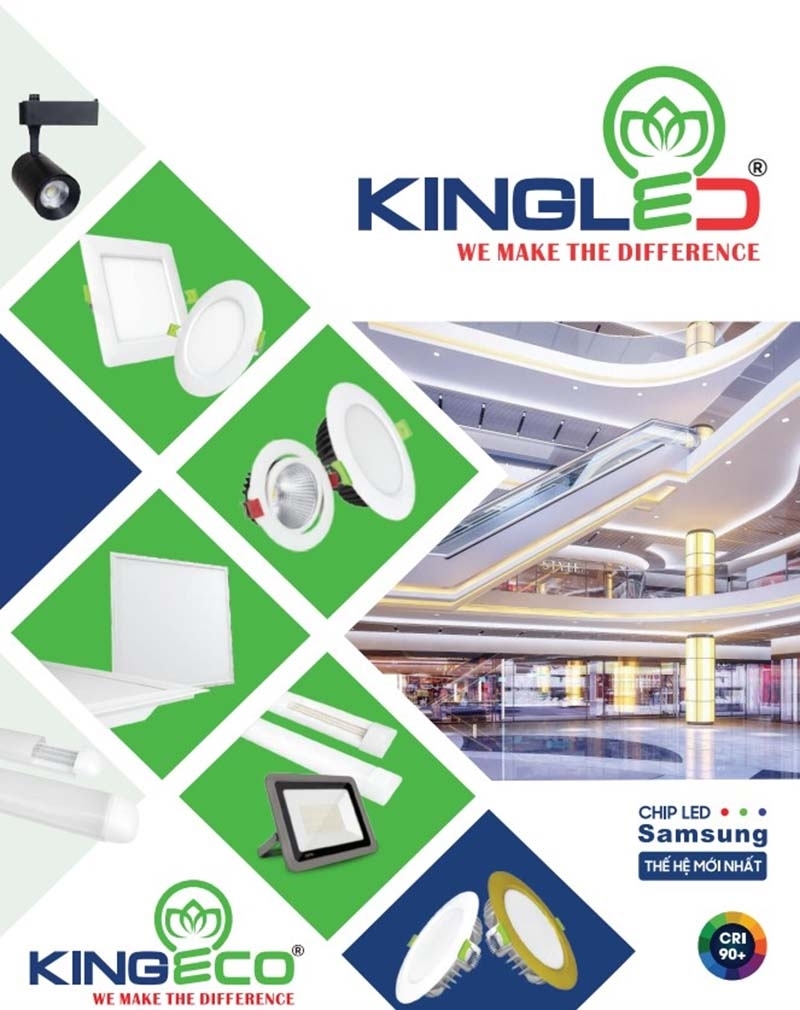 Đèn Kingled chính hãng - nâng cao hiệu quả tiết kiệm điện